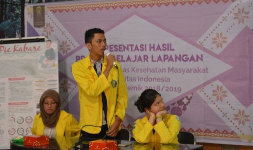 Mahasiswa FKM UI Presentasikan Hasil Pengalaman Belajar Lapangan di Kecamatan Babakan Madang