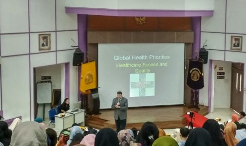 Memahami Prioritas Kesehatan Global di Era 4.0 Lewat Kuliah Umum untuk Mahasiswa FKM UI