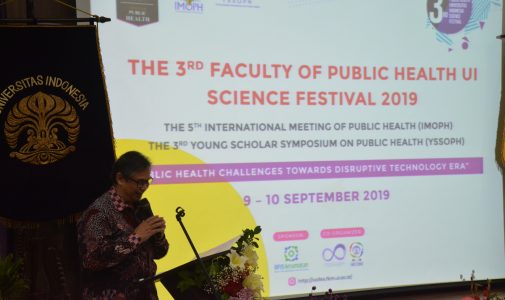 dr. Kemal N. Siregar Bicara Pentingnya Machine Learning dalam Membangun Kesehatan Masyarakat di Indonesia pada The 3rd FPH UI SciFes 2019