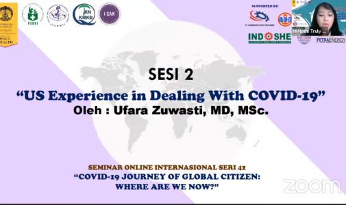 Seminar Online Seri 42, Covid-19 Journey of Global Citizen: Where Are We Now?