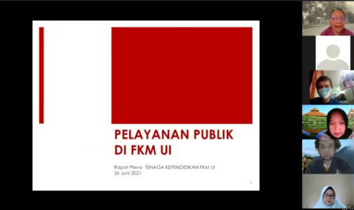 FKM UI Adakan Sosialisasi Pelayanan Publik dan Modul Kehadiran HRIS Bagi Staf Kependidikan
