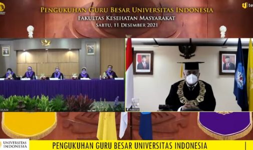 Universitas Indonesia Kukuhkan 5 Guru Besar FKM