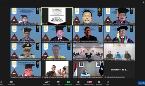 Doktor FKM UI Teliti: Pengaruh Pelatihan Metode E-Learning terhadap Pengetahuan, Sikap dan Perilaku Kesiapsiagaan Bencana Pandemi Covid-19 pada Kader Dasa Wisma di DKI Jakarta