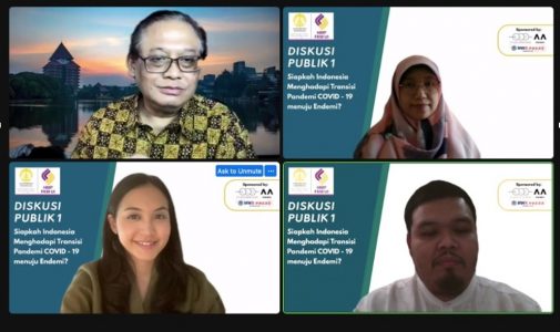 HMP FKM UI Selenggarakan Diskusi Publik #1, Siapkah Indonesia Menghadapi Transisi Pandemi COVID-19 Menuju Endemi?