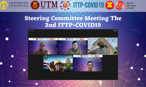 The 2nd ITTP-COVID19 Semakin Dekat, Steering Committee Internal UI adakan Rapat Virtual