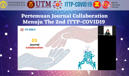 Pertemuan Journal Collaboration Menuju The 2nd ITTP-COVID19