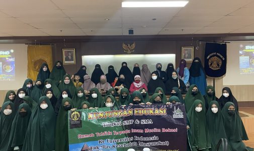 FKM UI Bagikan Informasi Keilmuan Kesehatan Masyarakat Pada Siswa Rumah Tahfiz Imam Muslim Bekasi