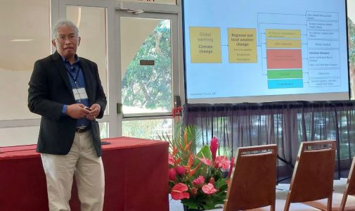 Professor of FPH UI Discusses Climate Change, Air Pollution and Respiratory Diseases at the Climate Change Workshop in Hawaii