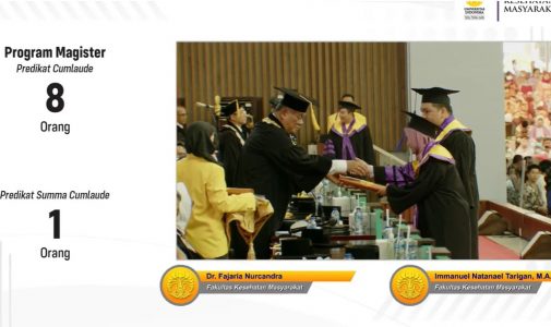 FKM UI Luluskan 164 Wisudawan Jejang Magister dan Doktor pada Wisuda UI Program Pascasarjana Semester Gasal 2022/2023