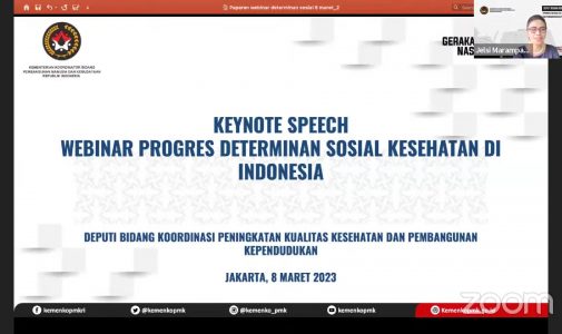 FPH UI-WHO Indonesia Collaboration Holds Webinar on Social Determinants of Health: Addressing Health Inequality Issues in Indonesia