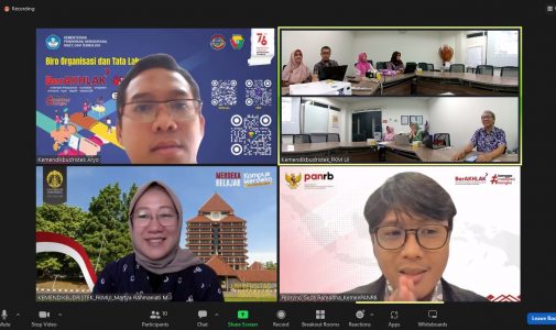 FKM UI Jalani Desk Evaluation Penyediaan Sarana Prasarana Ramah Kelompok Rentan Tahun 2023