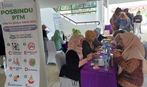 Holding Posbindu, FPH UI Gives Talkshow Related to Diabetes Mellitus