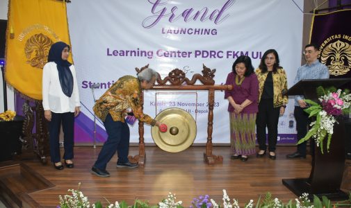 Fokus Edukasi Stunting pada Tenaga dan Kader Kesehatan, FKM UI Luncurkan Platform Learning Center PDRC FKM UI dan Stunting Resource Center (SRC) FKM UI