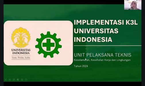 Seminar Online FKM UI Seri 2 Bahas Urgensi Penerapan K3L di Perguruan Tinggi Menuju Indonesia Emas 2045