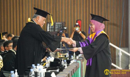 182 FPH UI Masters and Doctoral Level Graduates Undertake UI Graduation Odd Semester 2023/2024